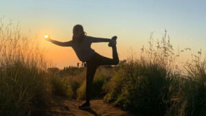 hunting sunrise at Mount Batur in Bali